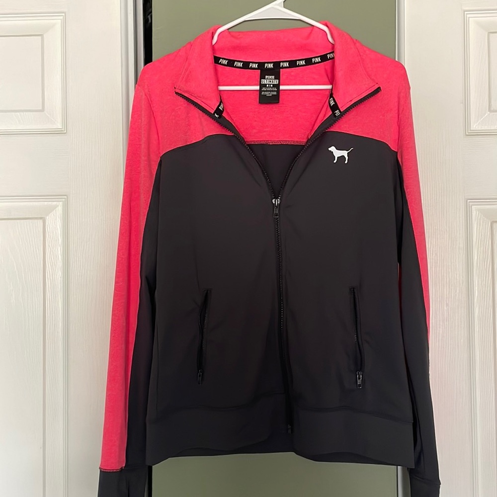 Victoria’s Secret PINK Ultimate Zip Up, Excellent Condition! Women’s Size Medium